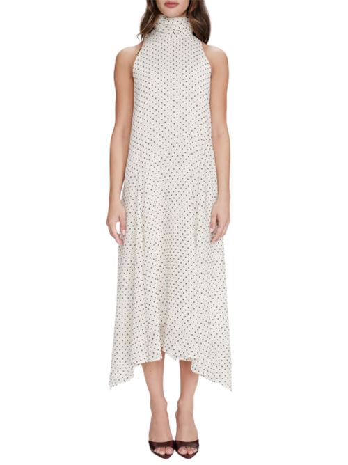 Abito lungo a pois Grace & Mila | SS26110035IVOIR